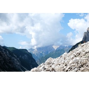 Panorami salendo la Val Binon