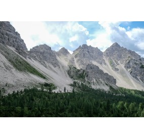 Panorama dalla Forcella val di Brica