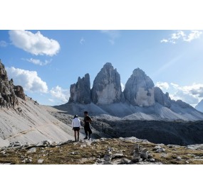 Questa è una vista sulle Tre Cime che non dimenticherai facilmente!